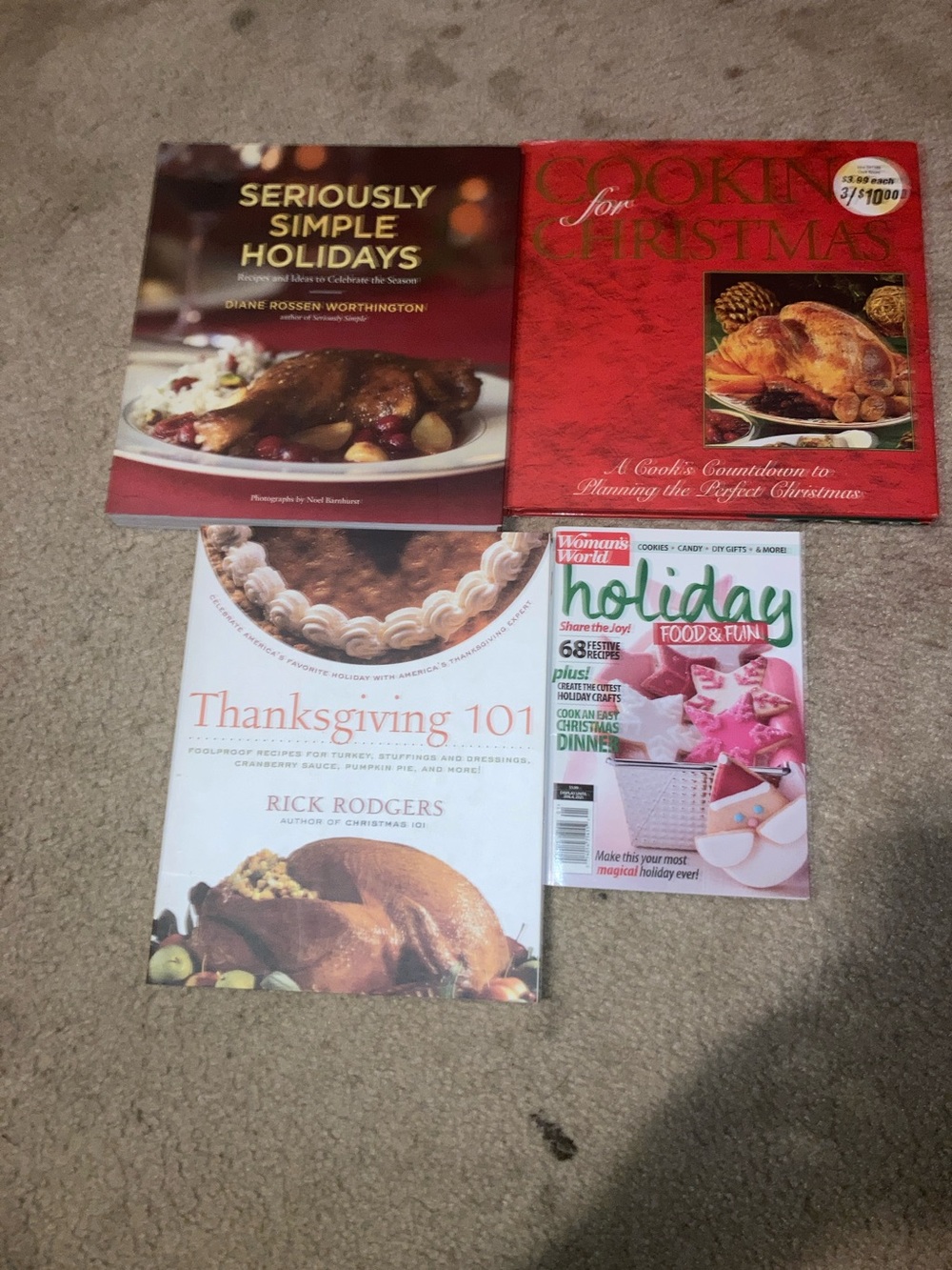 Four Holiday Cookbooks